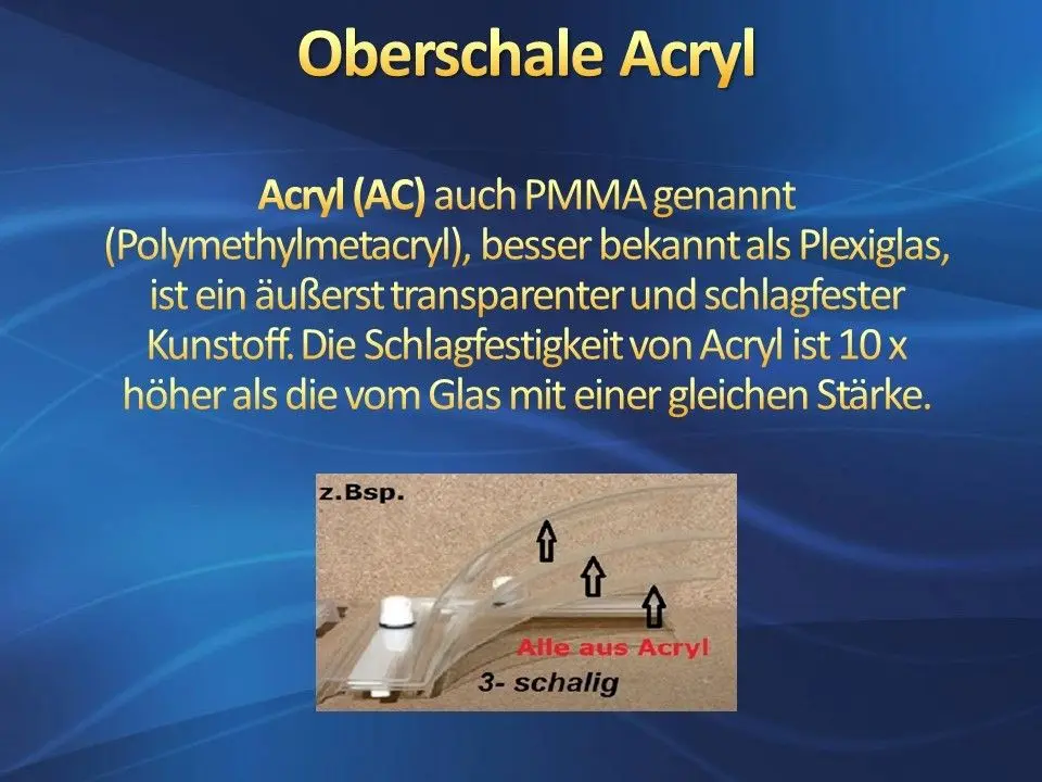 Material Oberschale - Beispiel 1