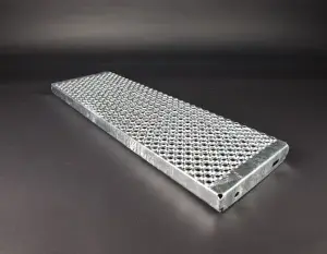 Profilrost Treppenstufe rotec R13 feuerverzinkt 600x200x45x2 mm