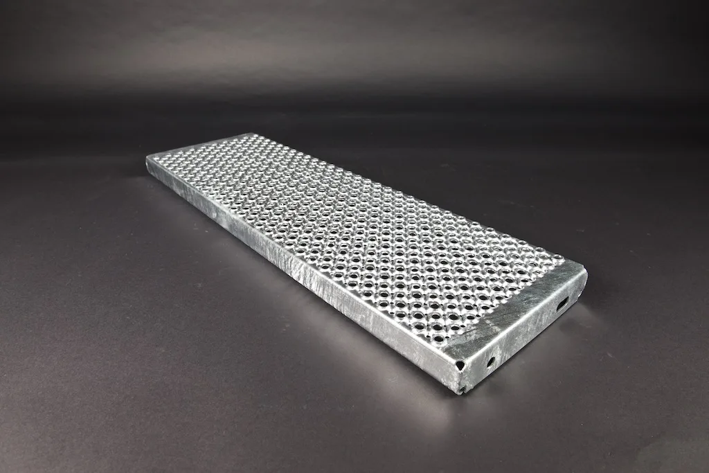 Profilrost Treppenstufe rotec R13 feuerverzinkt 700x200x45x2 mm - Bild 5