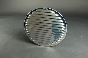 Lüftungsgitter W36 Niro Ø 80/110 mm, Front poliert, GC-108-40