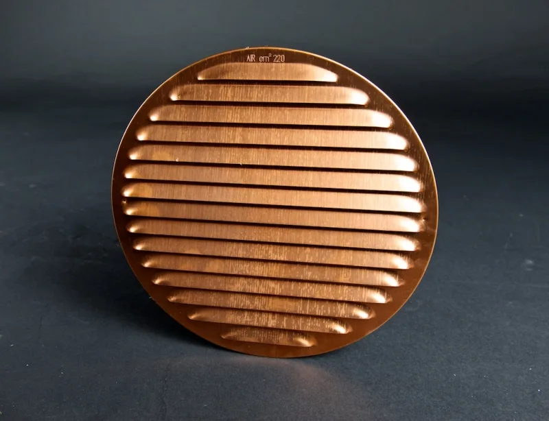 Lüftungsgitter W36 Kupfer Ø 200/240 mm, GC-120-50