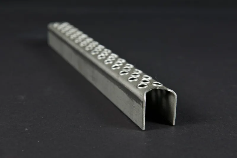 Leitersprosse Rund, Stahl roh 318x30x30x2 mm – Bild 3