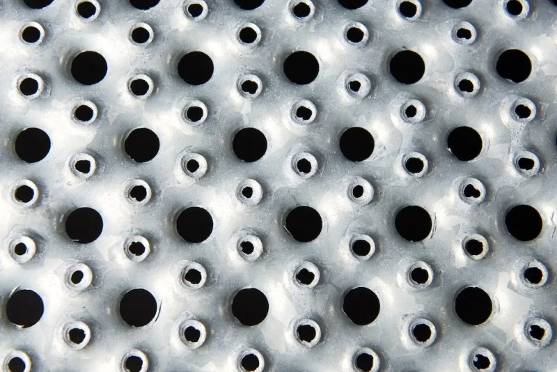 Sicherheitsstufe Rund S, feuerverzinkt 800x270x40/70x2 mm – Bild 5