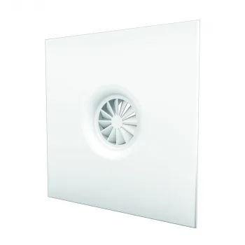 Dralldurchlass WS220P Ø250 mm Systemplatte 594x594 mm aus Stahl, RAL 9010 (reinweiß) lackiert