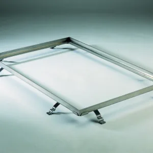 Edelstahl Einbaurahmen 1000 x 500 x 25 mm