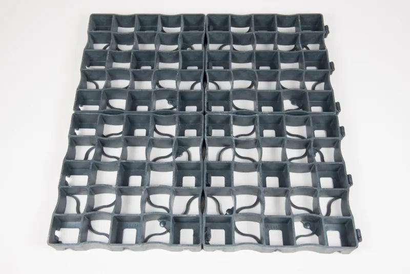 1 m² rotec Rasengitter CABKA Grid X5 - 330 x 330 x 48 mm in Schwarz – Bild 2