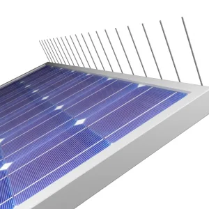 Taubenabwehr-Spikes Solar Uno Blech, 1-reihig, 1000 mm, Edelstahl 1.4301