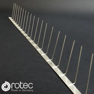 Taubenabwehr-Spikes Uno Blech 1-reihig, 1000 mm, Edelstahl 1.4301 - <i>Made in Germany</i>