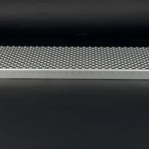 Profilrost Treppenstufe rotec R13 aus Edelstahl 800x250x45x2 mm