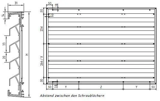 Lüftungsgitter W21 RC2